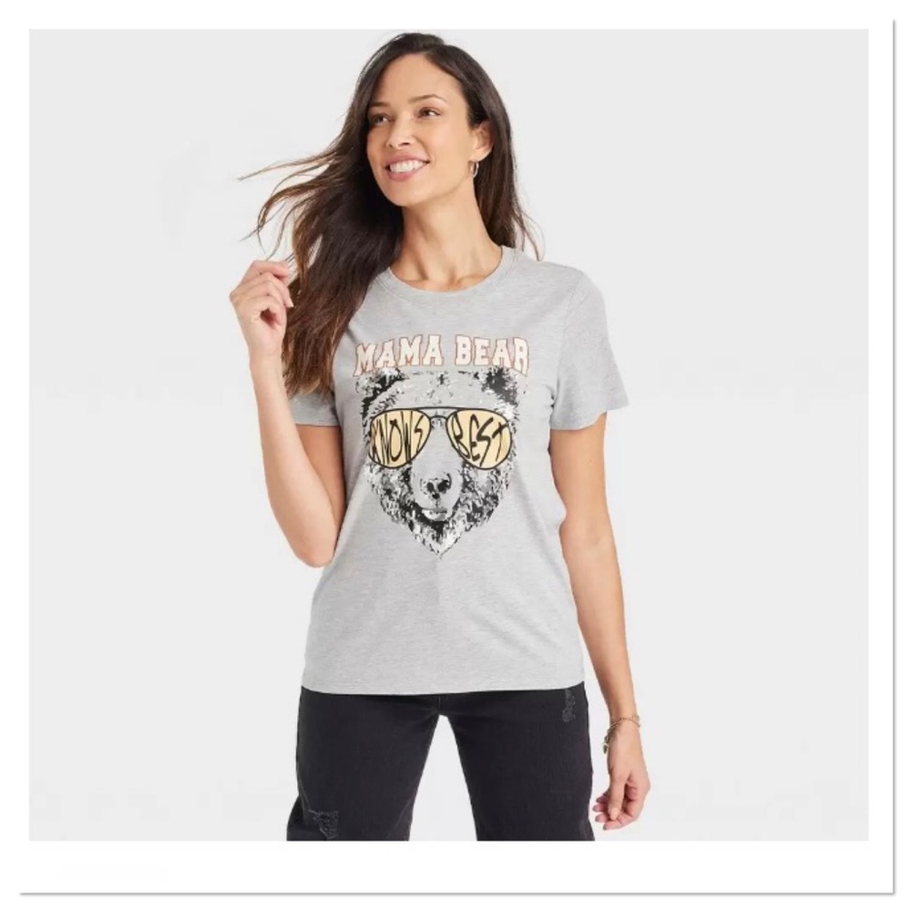 Women’s Mama Bear Knows Best T-shirt Zoe + Liv